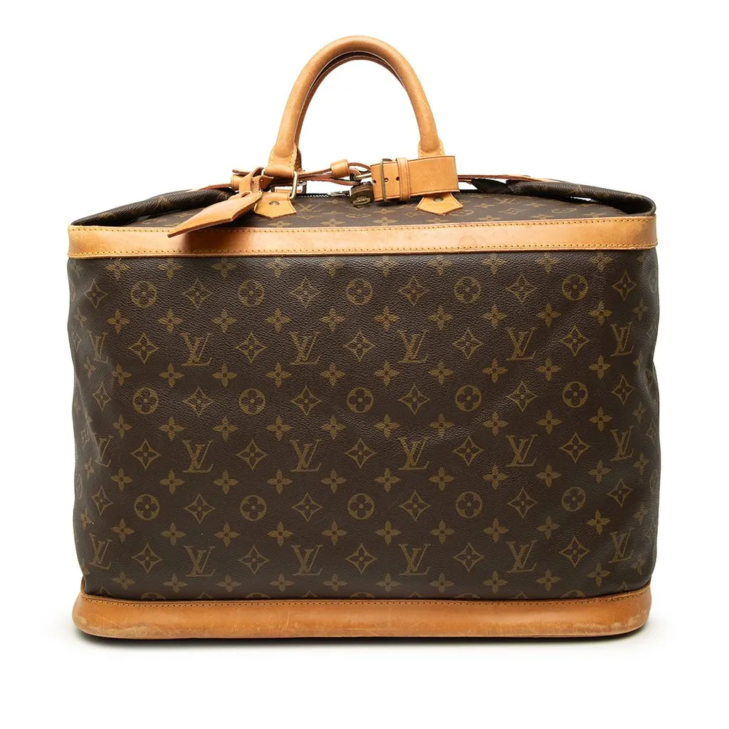Louis Vuitton Monogram Cruiser 45 Brown Canvas Good - Front View