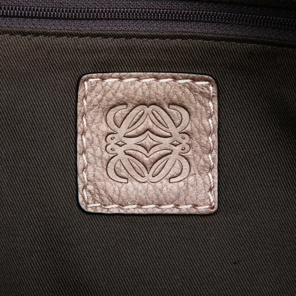 LOEWE Anagram Canvas Tote Brown Very good - Box View
