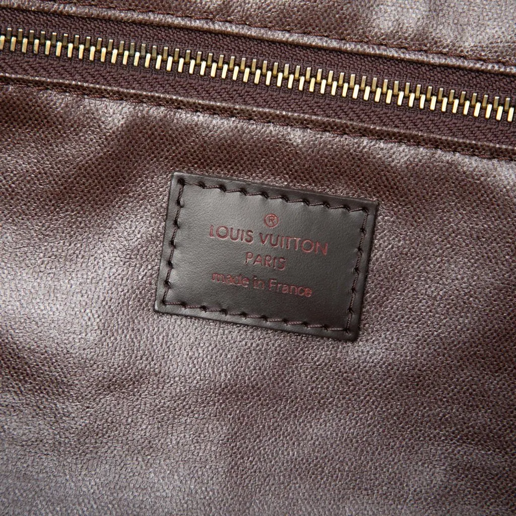 Louis Vuitton Damier Ebene King Size Toiletry Brown Very good - Box View