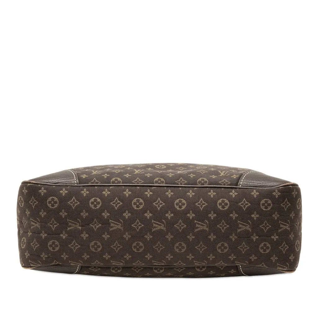 Louis Vuitton Monogram Mini Lin Boulogne Brown Canvas Good - Inside View