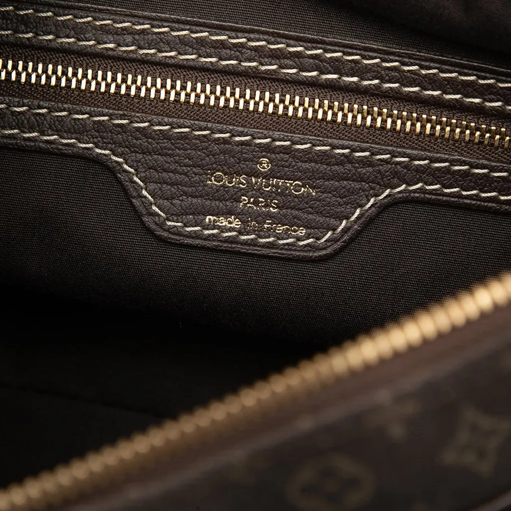 Louis Vuitton Monogram Mini Lin Boulogne Brown Canvas Good - Box View