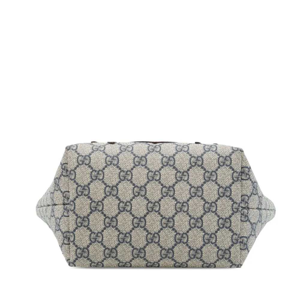 Gucci Kids GG Supreme Crab Heart Tote Beige Canvas Very good - Inside View