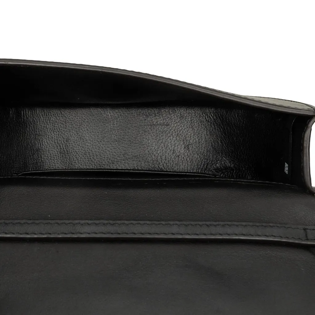 Chloé Mini Calfskin Nile Bracelet Satchel Black Leather Very good - Model View