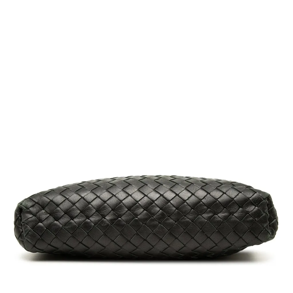 Bottega Veneta Nappa Intrecciato Crossbody Black Leather Good - Inside View