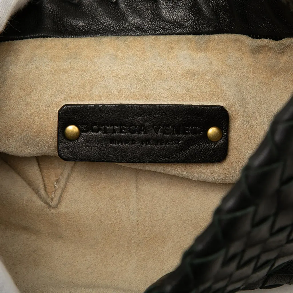 Bottega Veneta Nappa Intrecciato Crossbody Black Leather Good - Box View