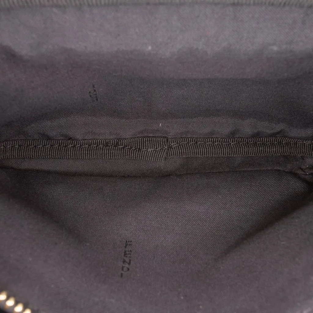 Fendi Leather Easy 2 Baguette Crossbody Black Leather Very good - Box View