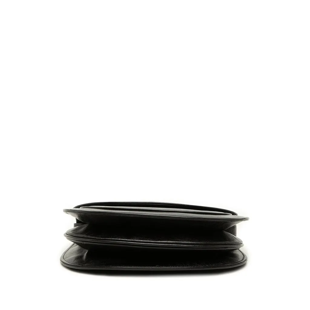 Saint Laurent Leather Crossbody Black Leather Very good - Inside View