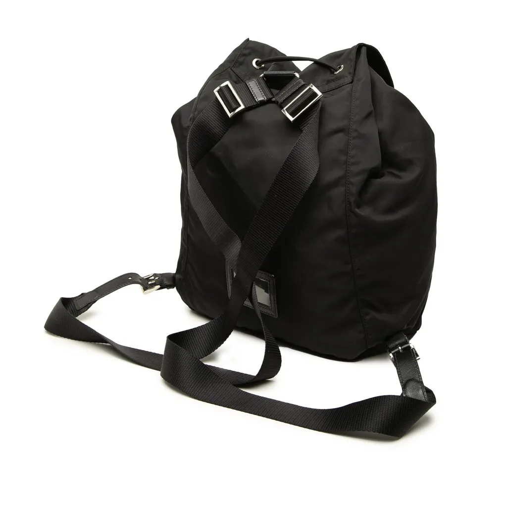 Prada Tessuto Backpack Black Very good - Back View