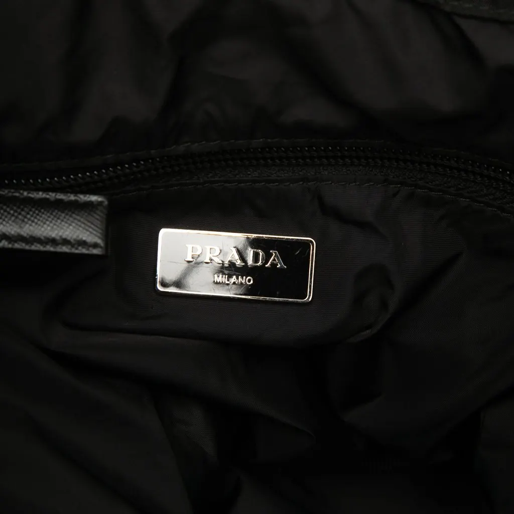 Prada Tessuto Backpack Black Very good - Box View