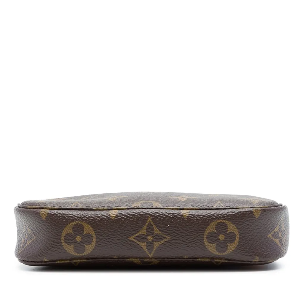 Louis Vuitton Monogram Mini Pochette Accessoires Brown Very good - Inside View