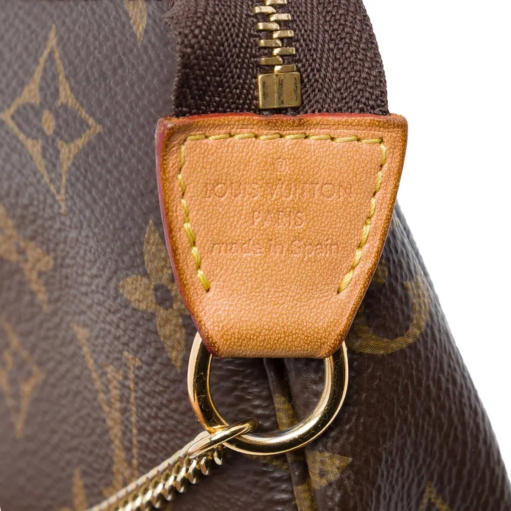 Louis Vuitton Monogram Mini Pochette Accessoires Brown Very good - Box View