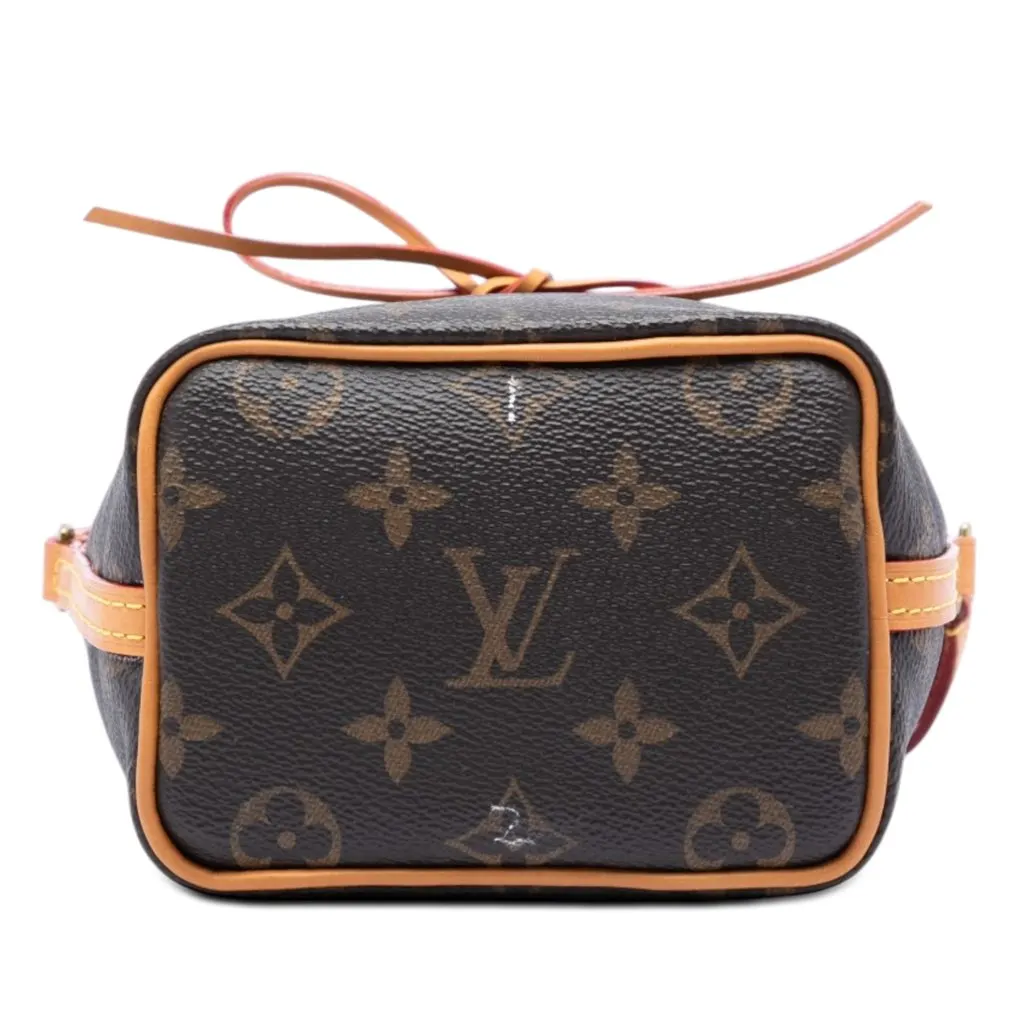 Louis Vuitton Monogram Nano Noe Brown Very good - Inside View