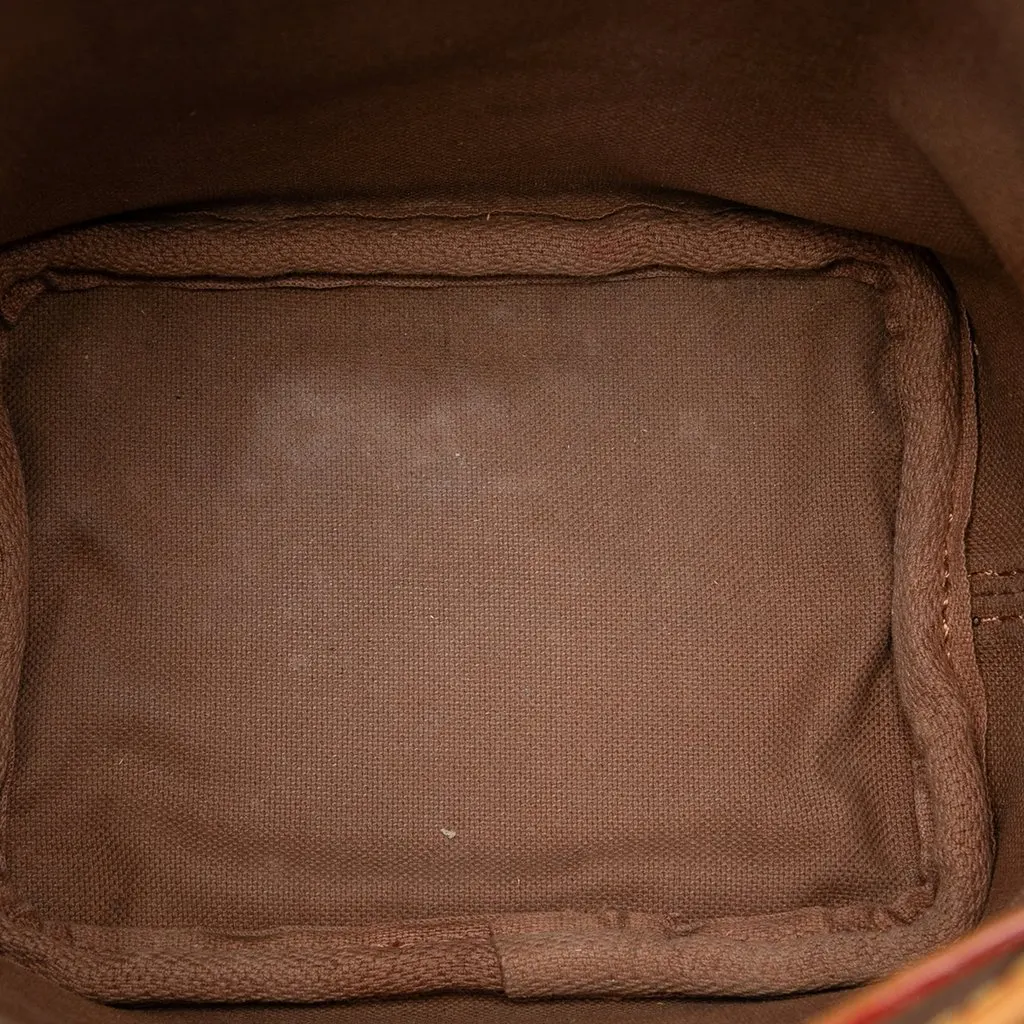 Louis Vuitton Monogram Nano Noe Brown Very good - Model View