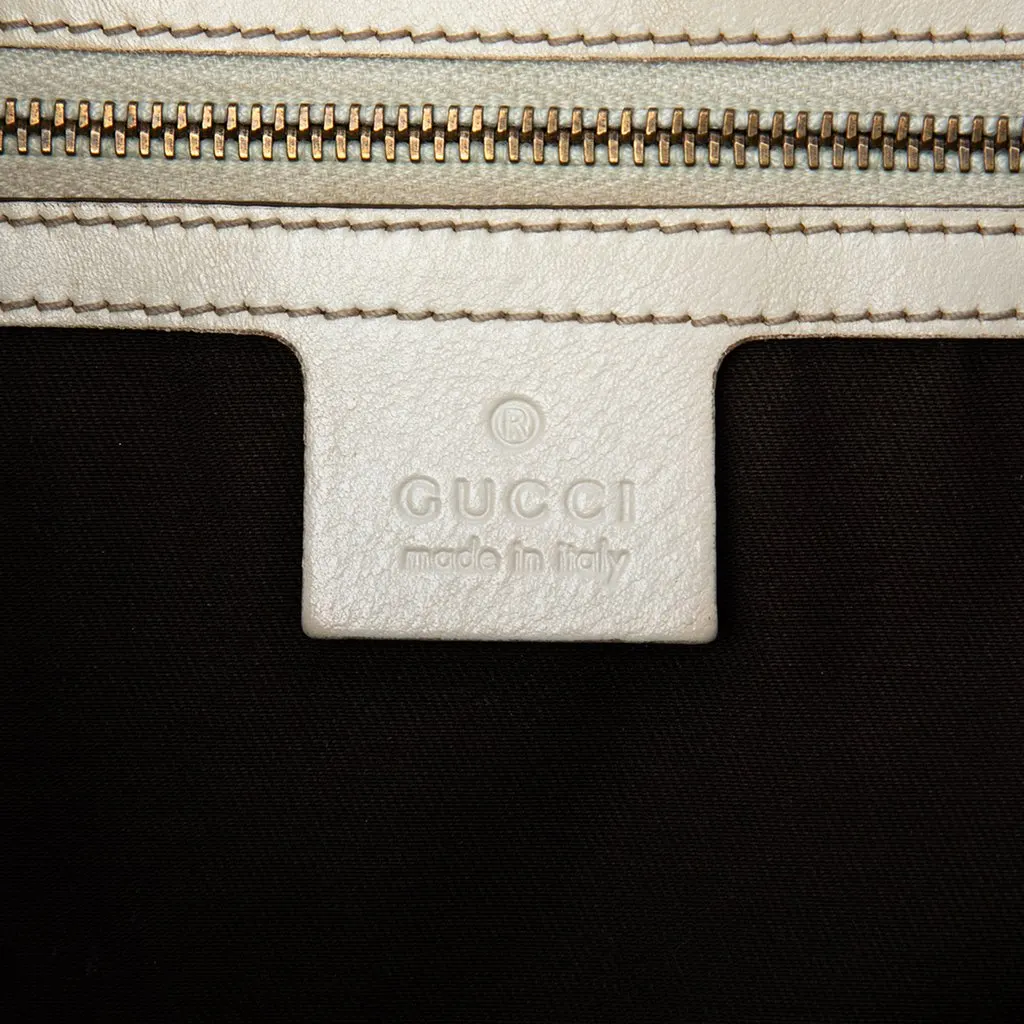 Gucci GG Canvas Interlocking Icon Drawstring Hobo Beige Very good - Box View