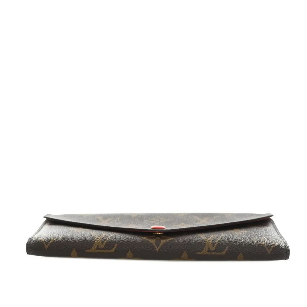 Louis Vuitton Monogram Josephine Long Wallet Brown Very good - Inside View