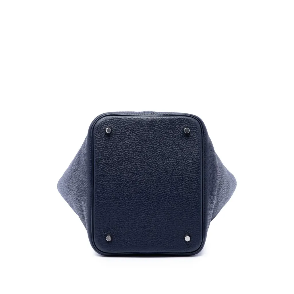 Hermès Clemence Picotin Lock 22 Blue Leather Very good - Inside View