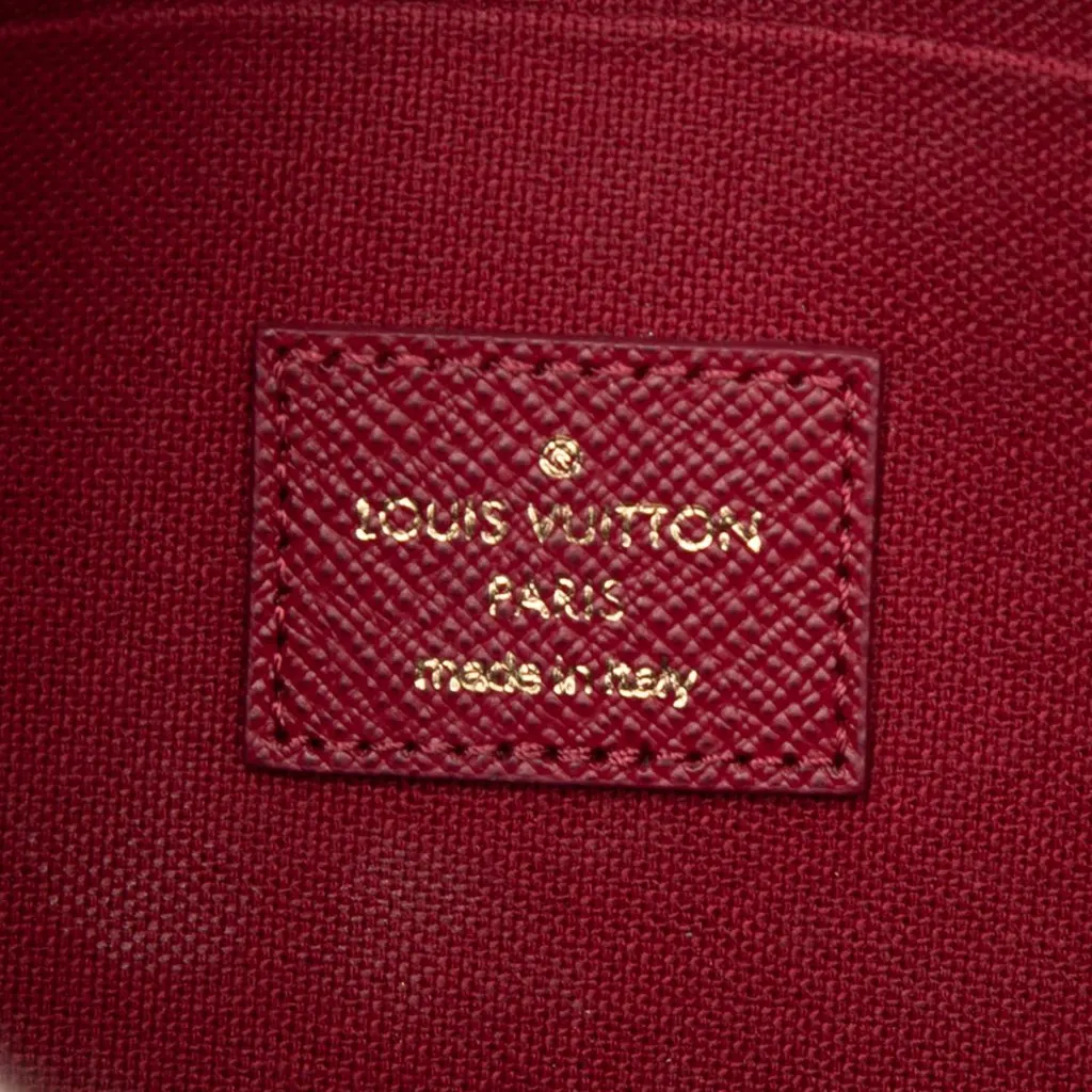 Louis Vuitton Monogram Pochette Felicie Brown Good - Box View