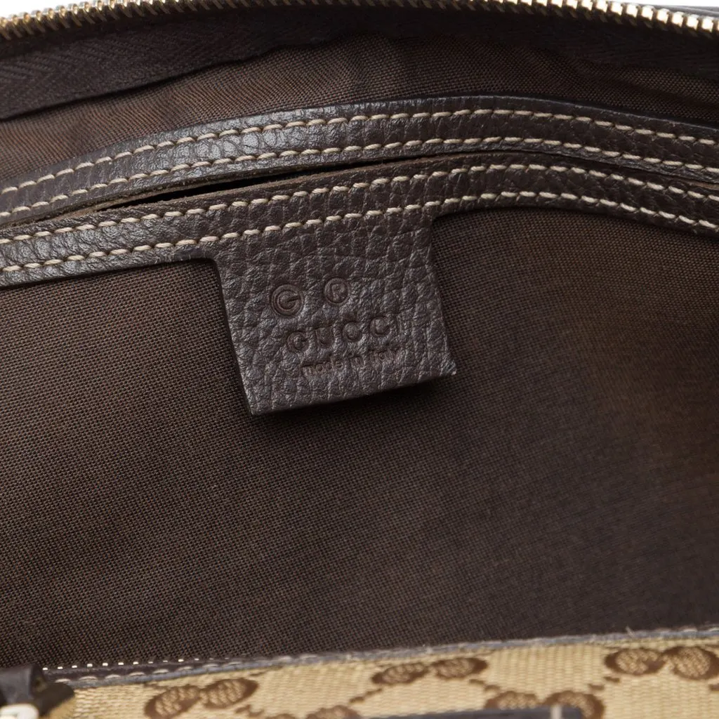 Gucci Medium GG Crystal Joy Boston Bag Beige Very good - Box View