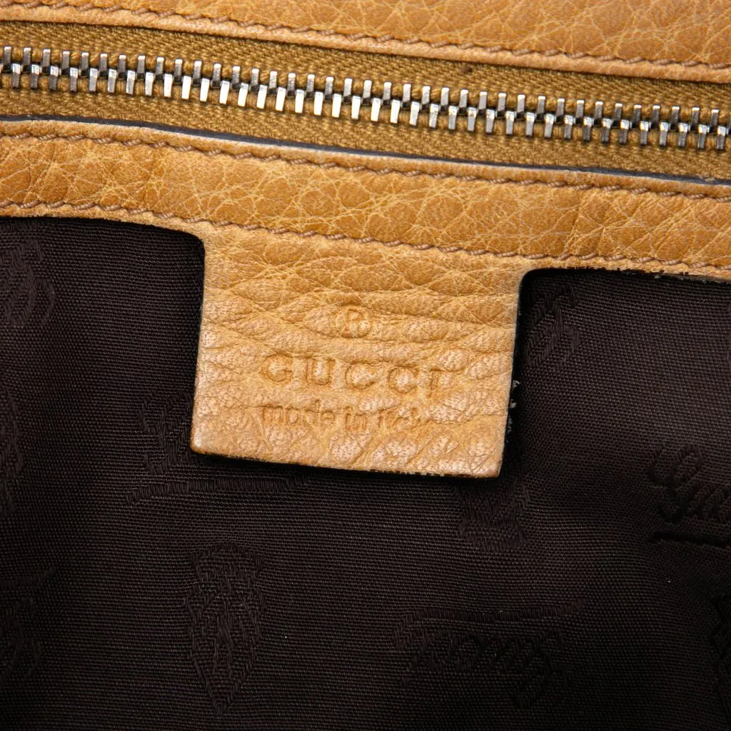 Gucci Medium GG Canvas Bamboo Libeccio Tote Beige Very good - Box View