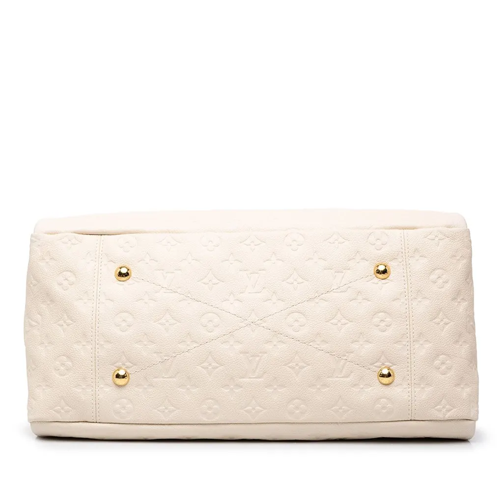 Louis Vuitton Monogram Empreinte Artsy MM White Leather Very good - Inside View