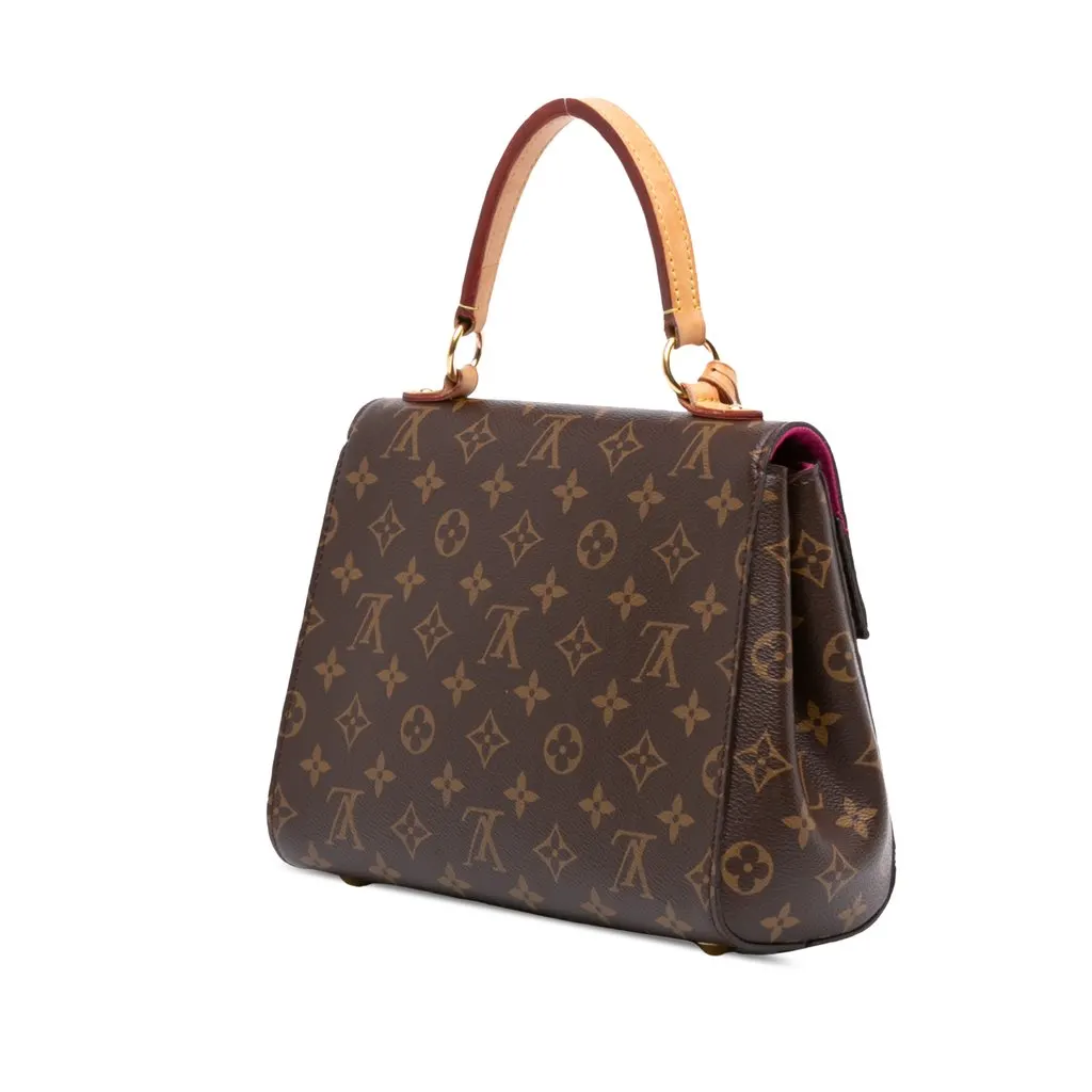 Louis Vuitton Monogram Cluny BB Brown Very good - Back View