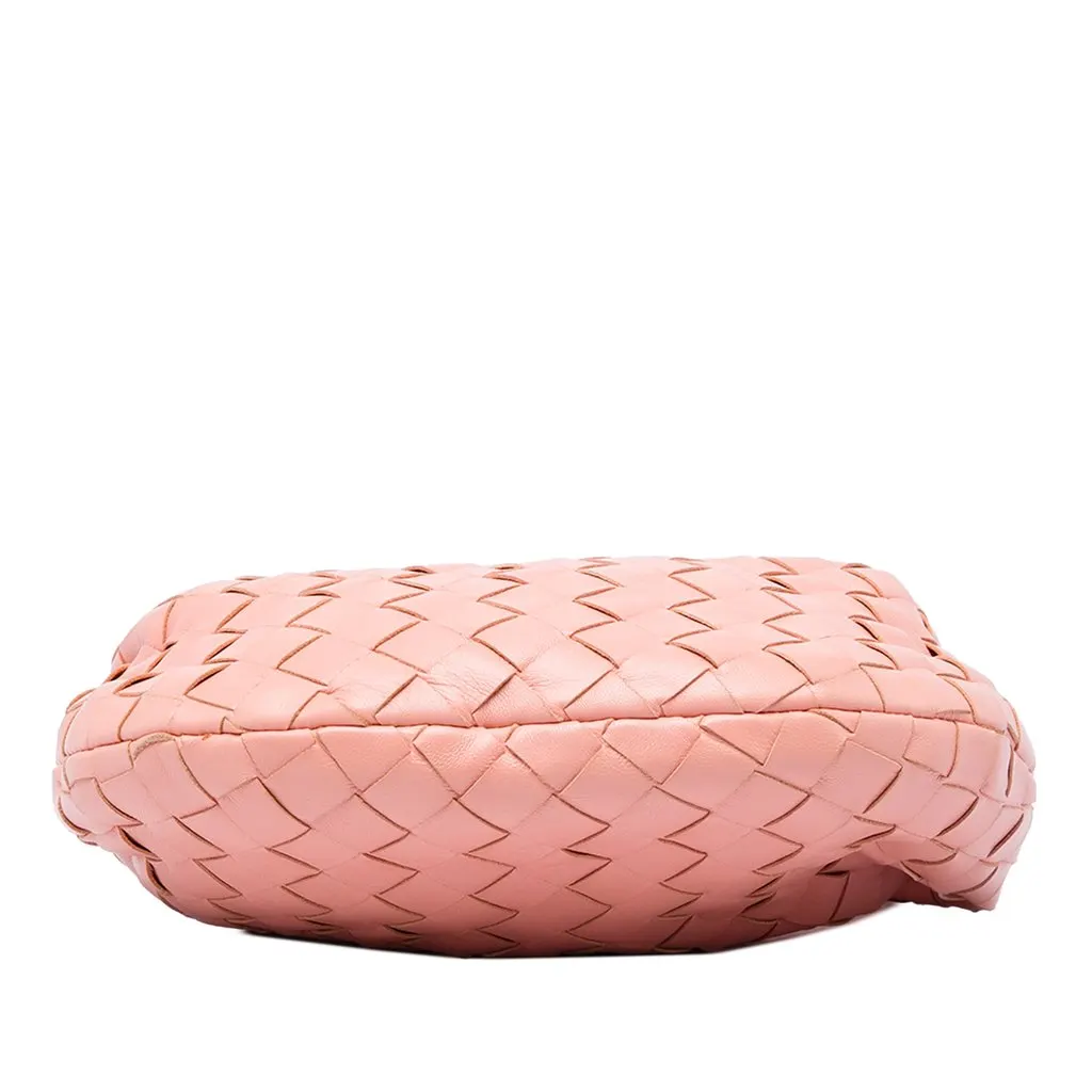 Bottega Veneta Mini Nappa Intrecciato Jodie Pink Leather Very good - Inside View