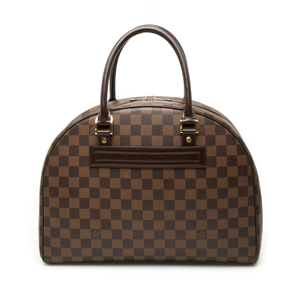 Louis Vuitton Damier Ebene Nolita Brown Good - Front View