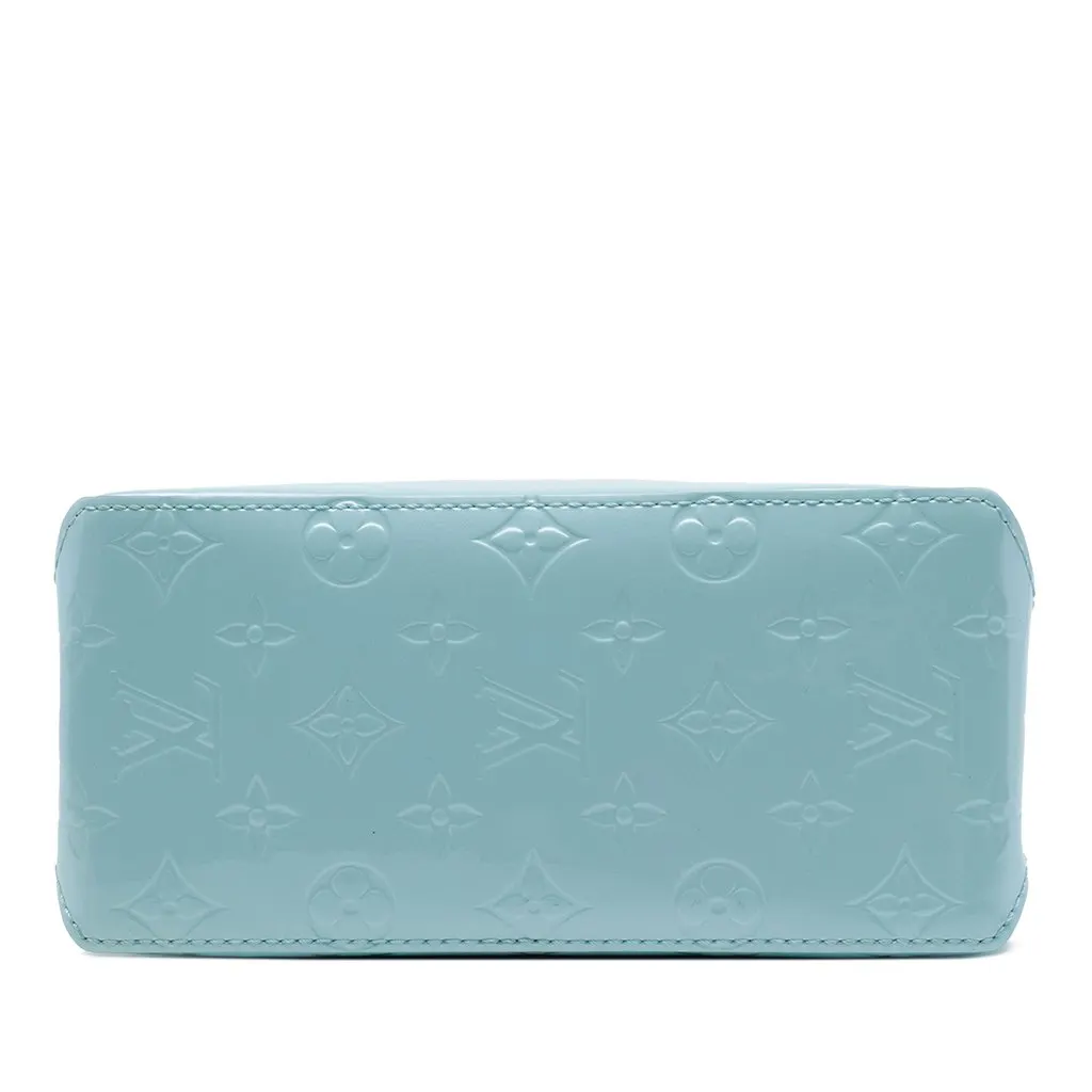 Louis Vuitton Monogram Vernis Reade PM Blue Leather Very good - Inside View