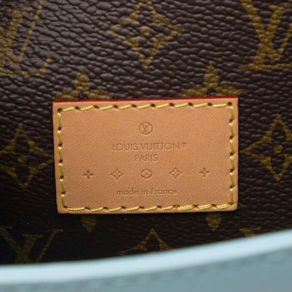 Louis Vuitton Monogram Vernis Reade PM Blue Leather Very good - Box View