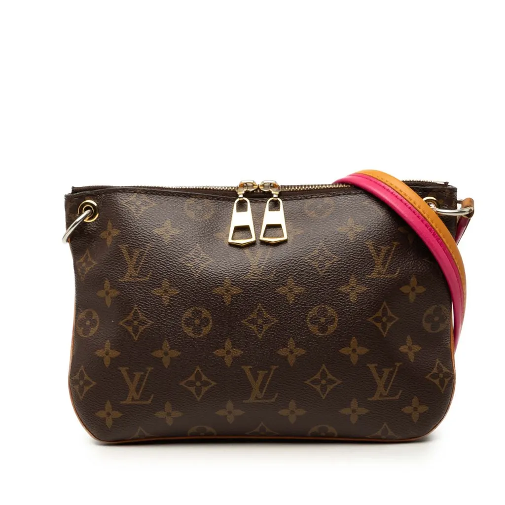 Louis Vuitton Monogram Lorette Brown Very good - Front View