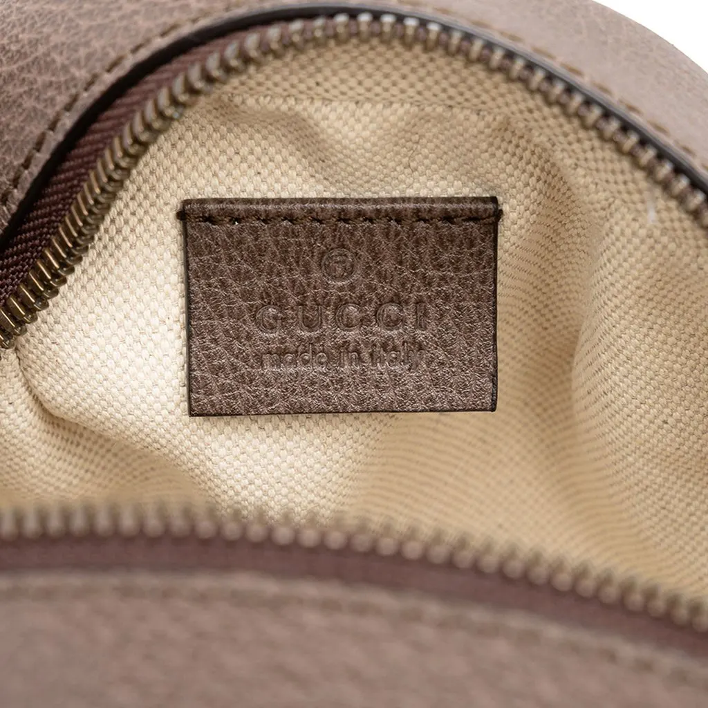 Gucci Mini GG Supreme Ophidia Basketball Bag Beige Canvas Very good - Box View