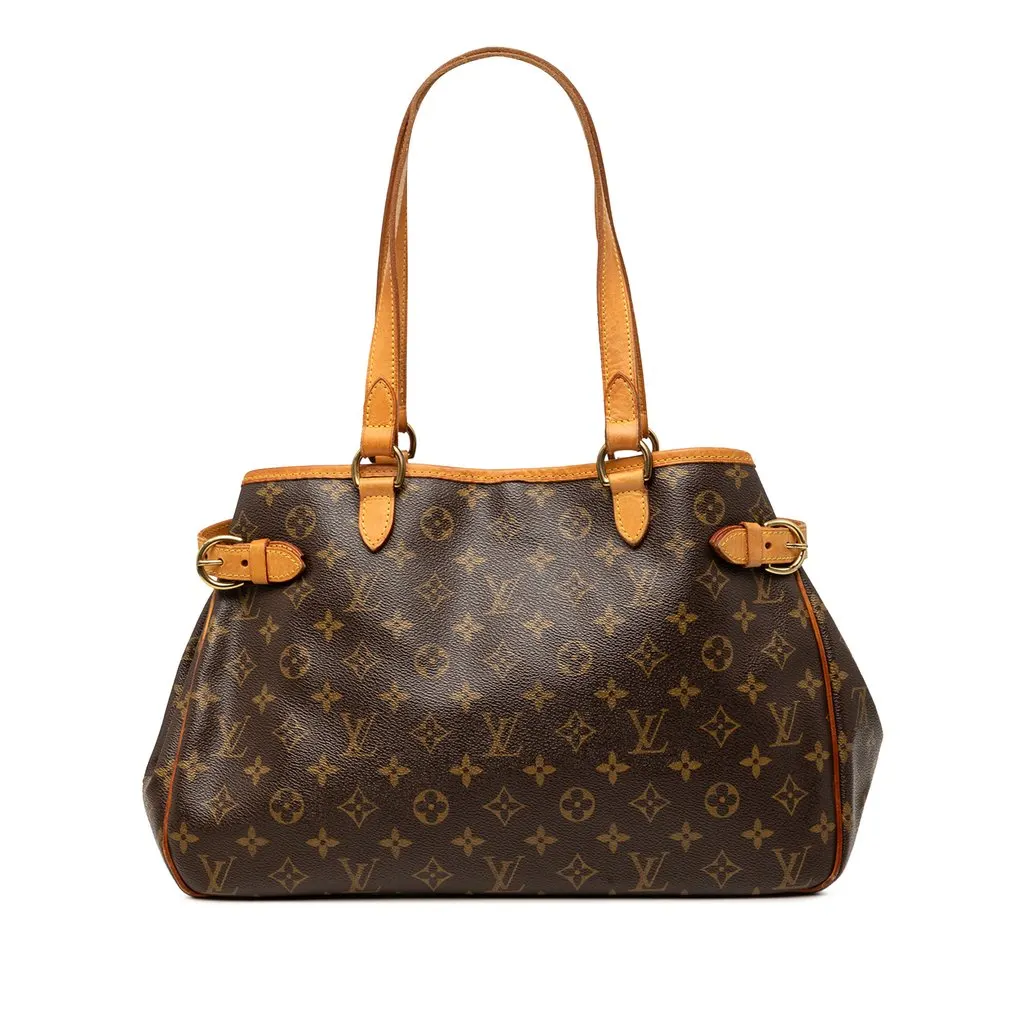 Louis Vuitton Monogram Batignolles Horizontal Brown Very good - Front View