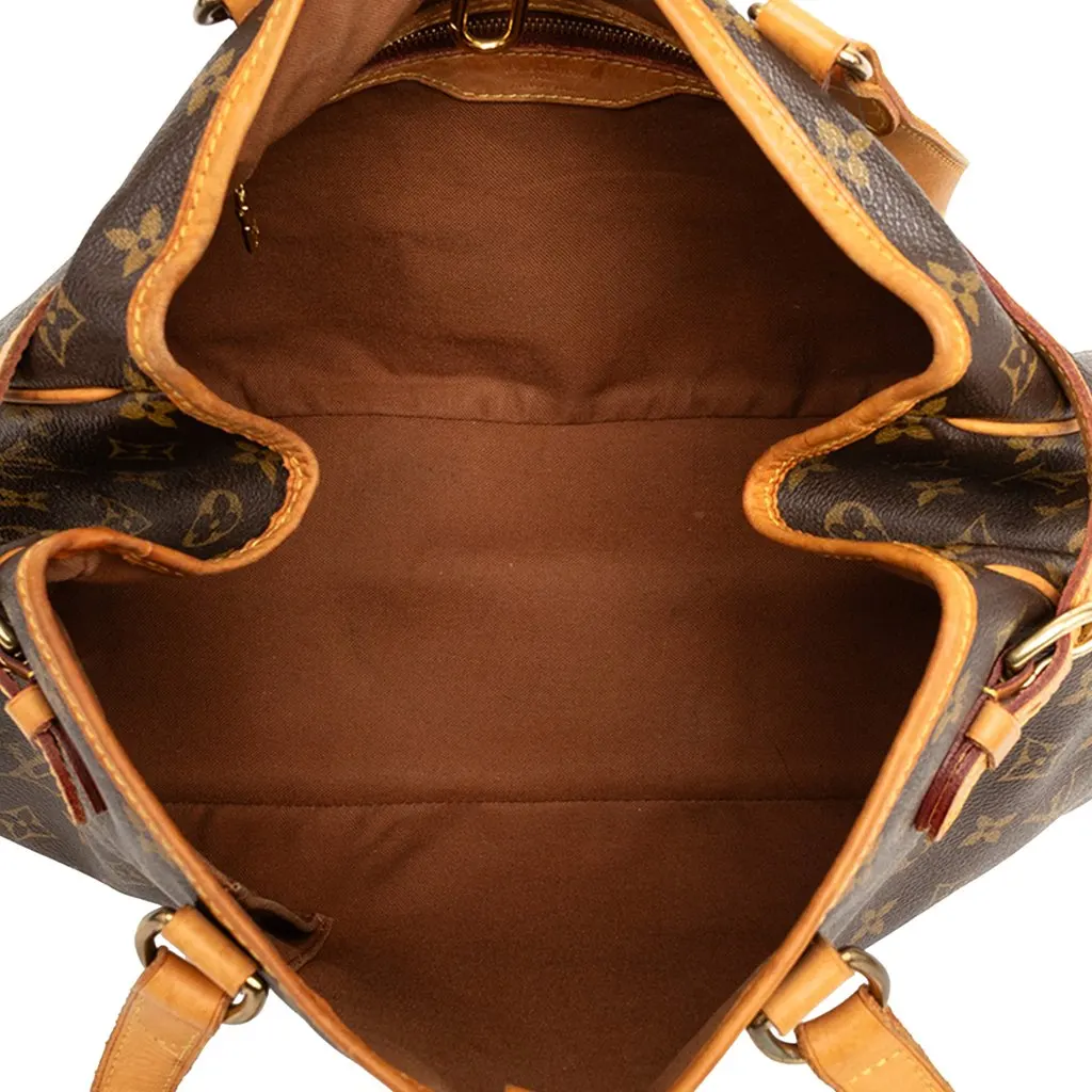 Louis Vuitton Monogram Batignolles Horizontal Brown Very good - Model View