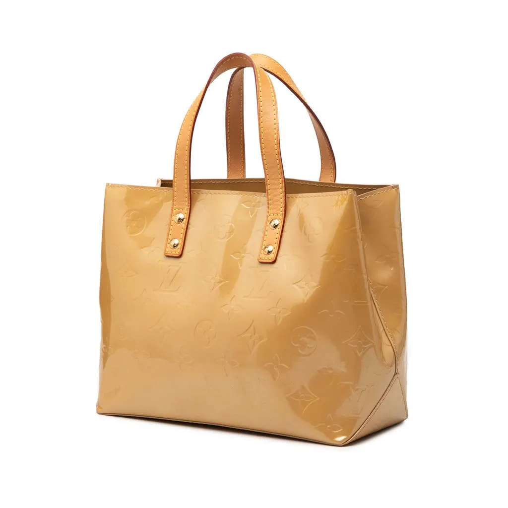 Louis Vuitton Monogram Vernis Reade PM Beige Leather Very good - Back View
