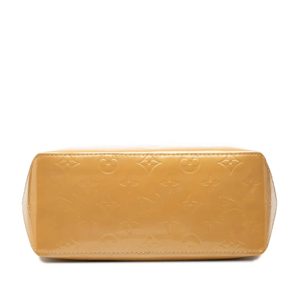 Louis Vuitton Monogram Vernis Reade PM Beige Leather Very good - Inside View