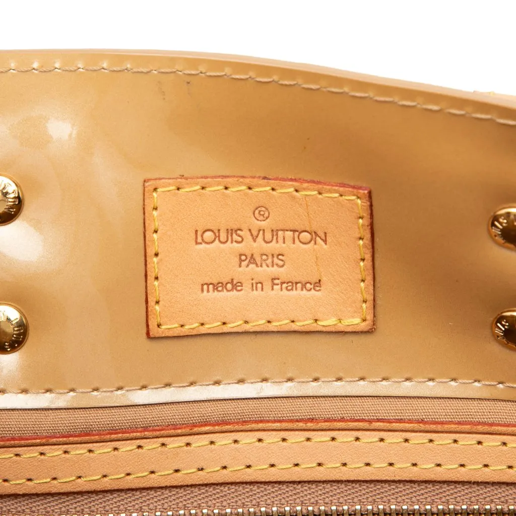 Louis Vuitton Monogram Vernis Reade PM Beige Leather Very good - Box View