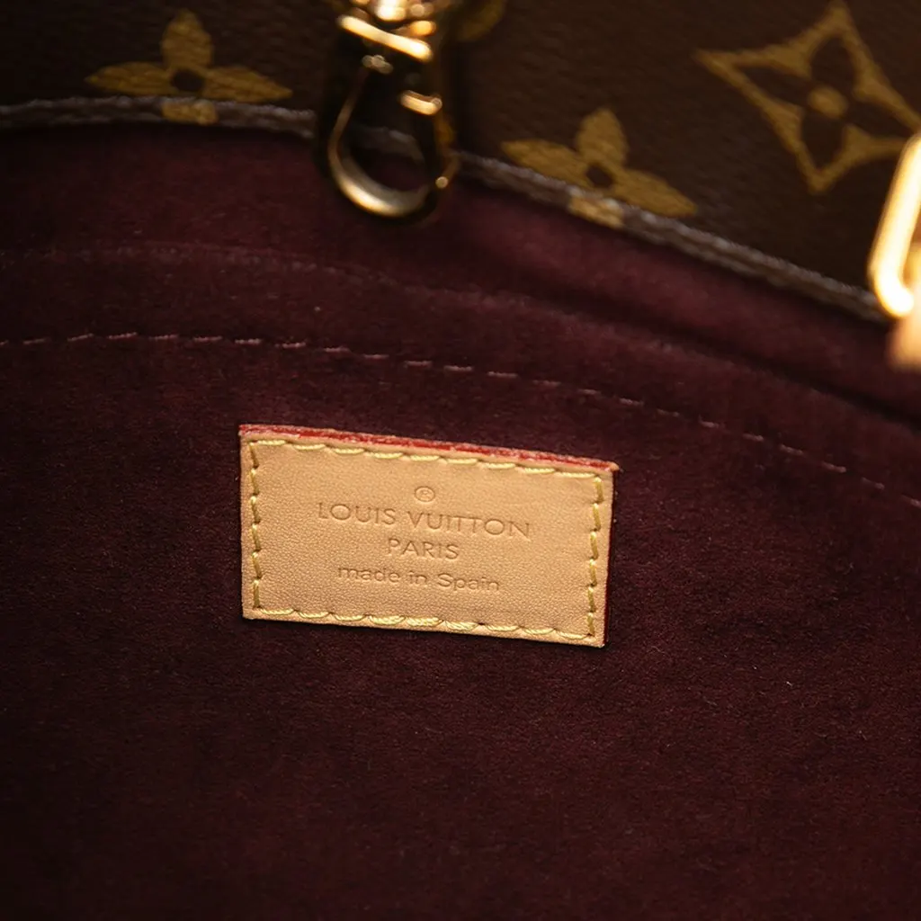 Louis Vuitton Monogram Montaigne BB Brown Very good - Box View