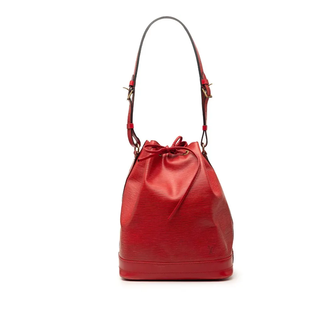 Louis Vuitton Epi Noe GM Red Leather Very good - Front View