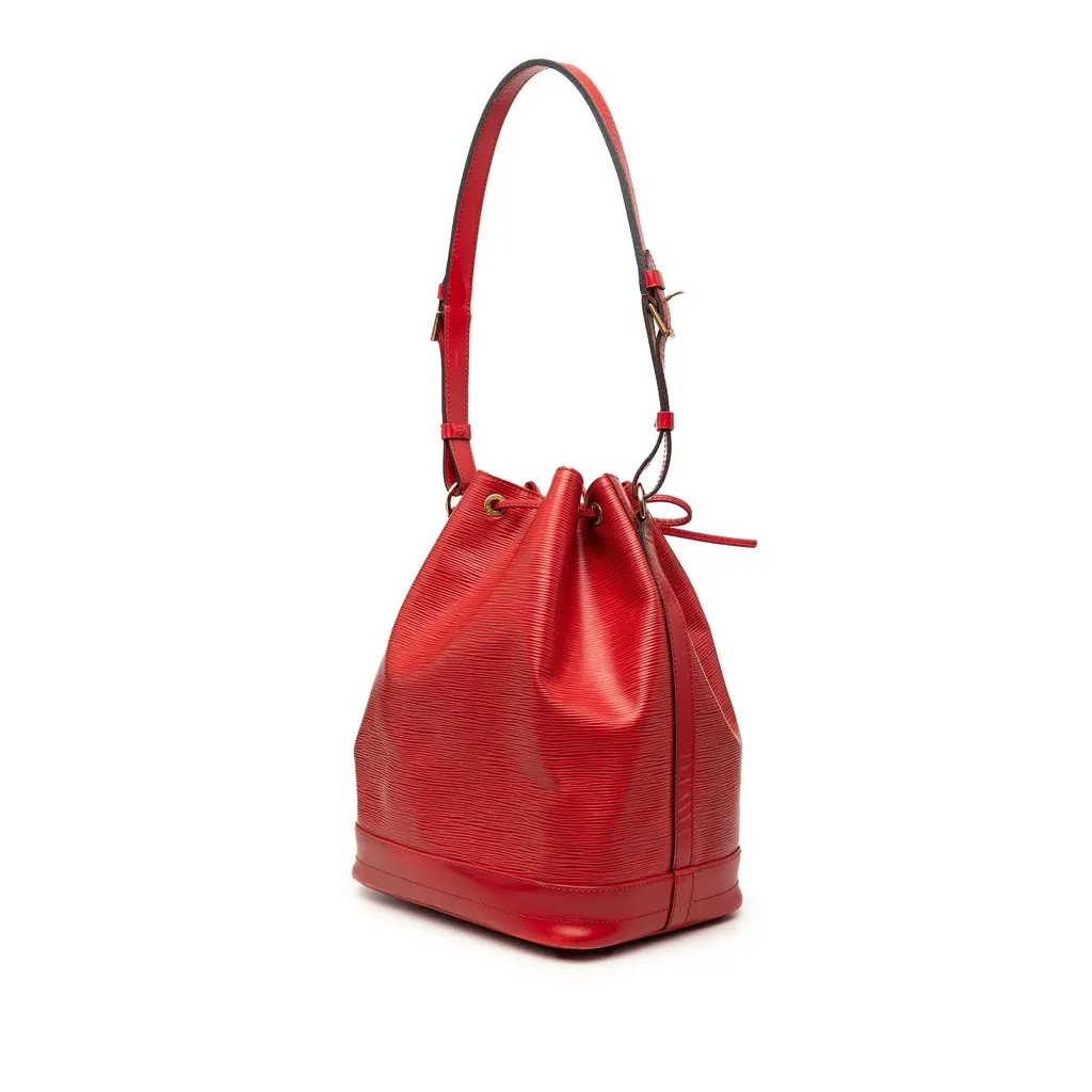 Louis Vuitton Epi Noe GM Red Leather Very good - Back View
