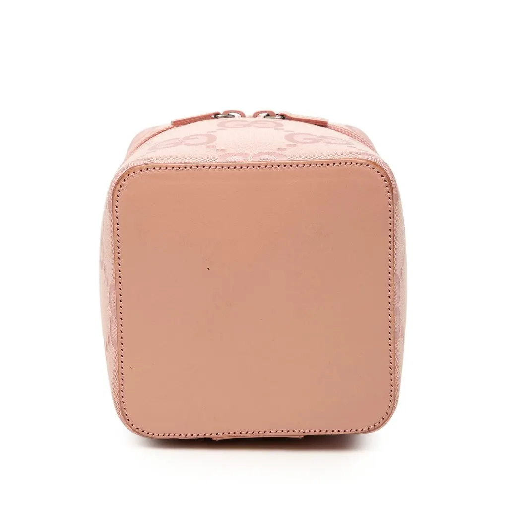 Gucci Mini GG Canvas Vanity Bag Pink Very good - Inside View