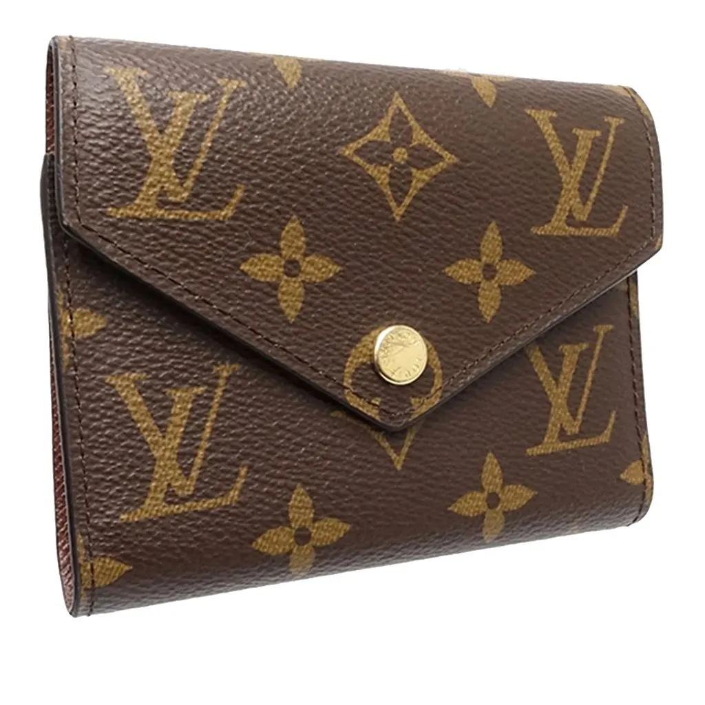 Louis Vuitton Monogram Victorine Wallet Brown Very good - Back View