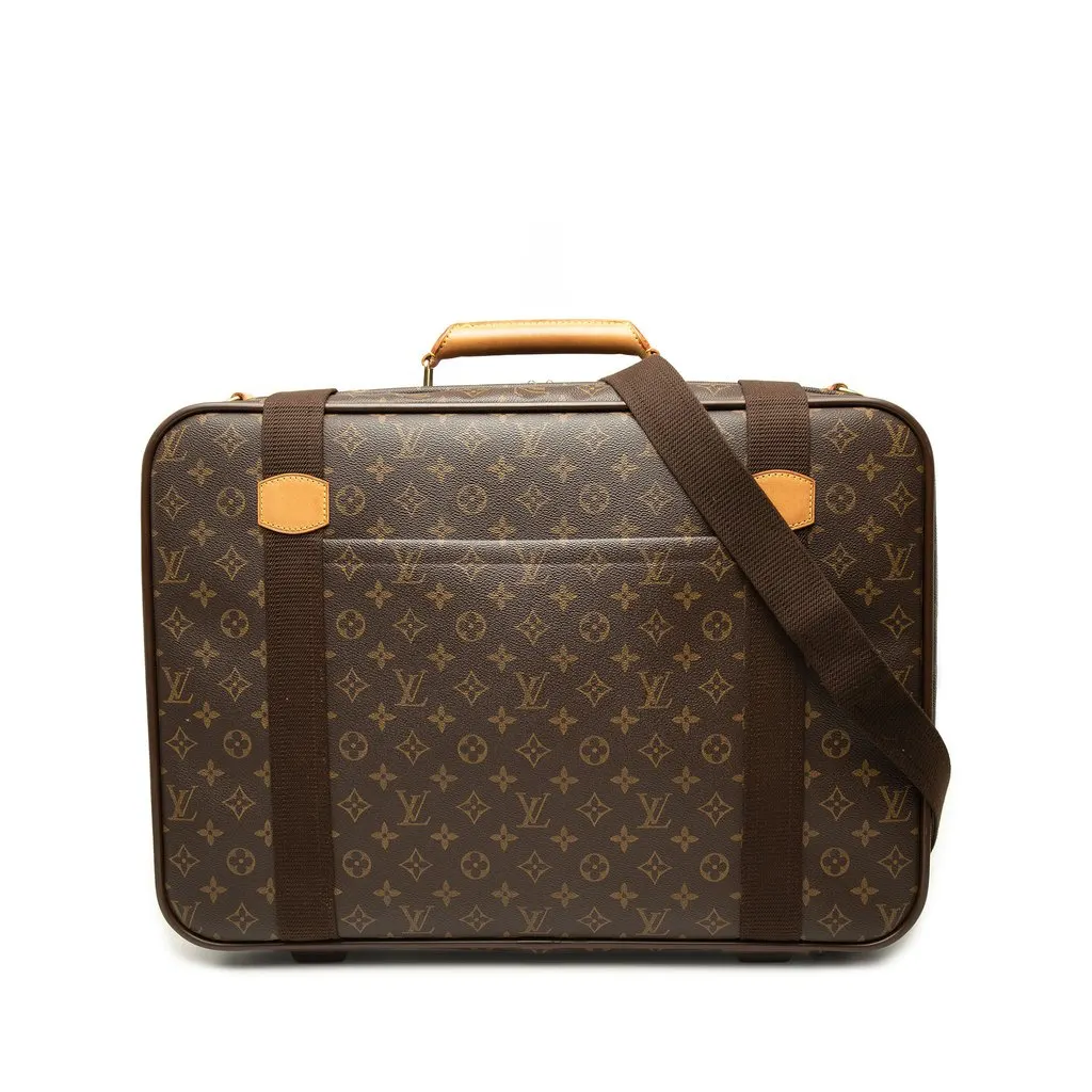 Louis Vuitton Monogram Satellite 53 Brown Canvas Very good - Front View