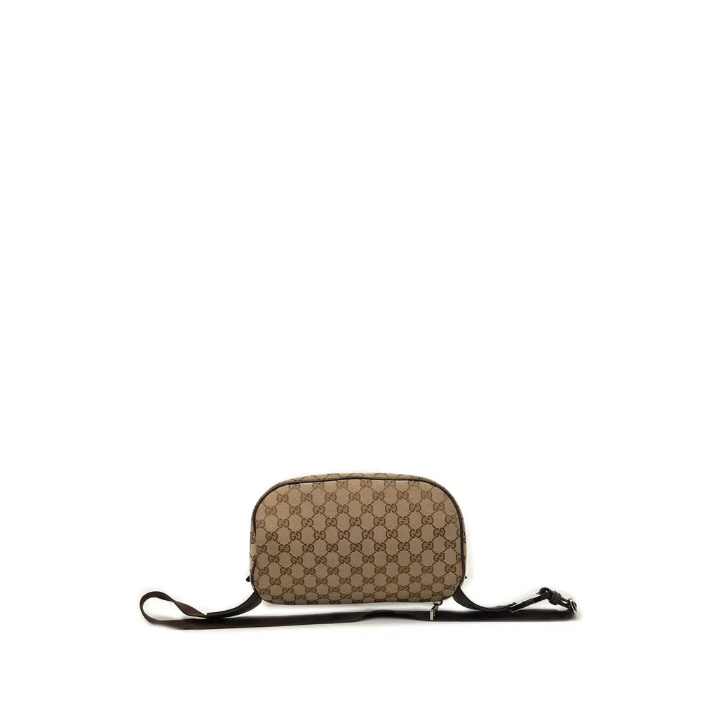 Gucci GG Canvas Waist Pouch Beige Very good - Inside View
