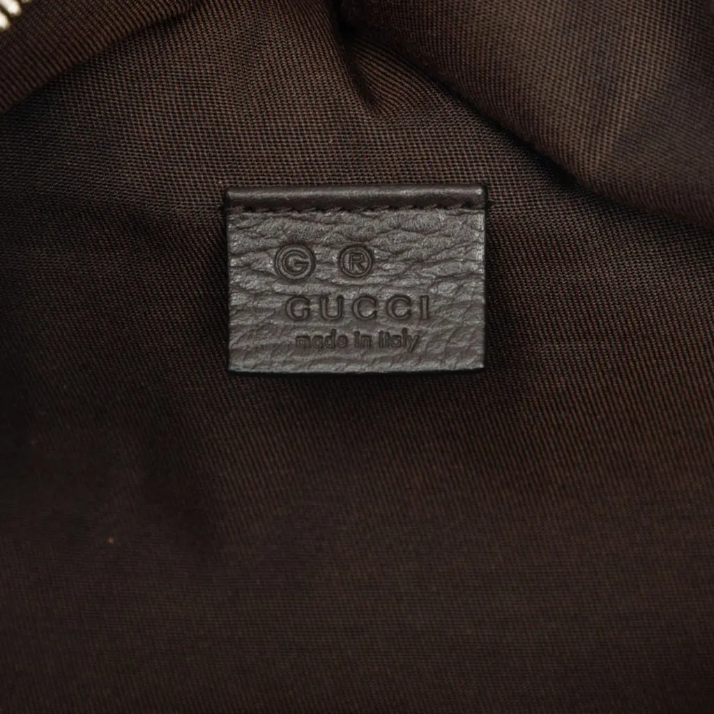 Gucci GG Canvas Waist Pouch Beige Very good - Box View