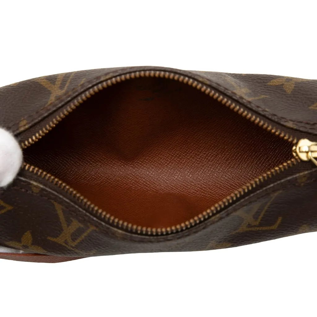 Louis Vuitton Monogram Papillon Pochette Brown Canvas Very good - Model View