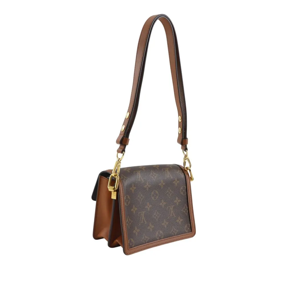 Louis Vuitton Monogram Reverse Mini Dauphine Brown Very good - Inside View