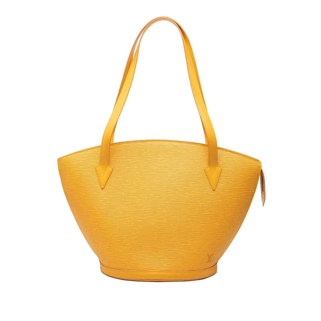 Louis Vuitton Epi Saint Jacques GM Long Strap Yellow Leather Very good - Front View