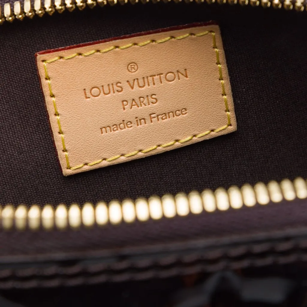 Louis Vuitton Monogram Vernis Alma BB Purple Leather Very good - Box View