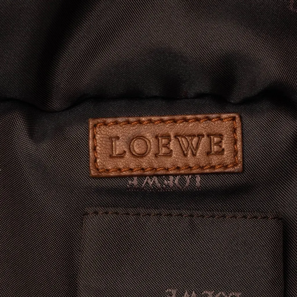 LOEWE Tricolor Nappa Aire Gold Leather Very good - Box View