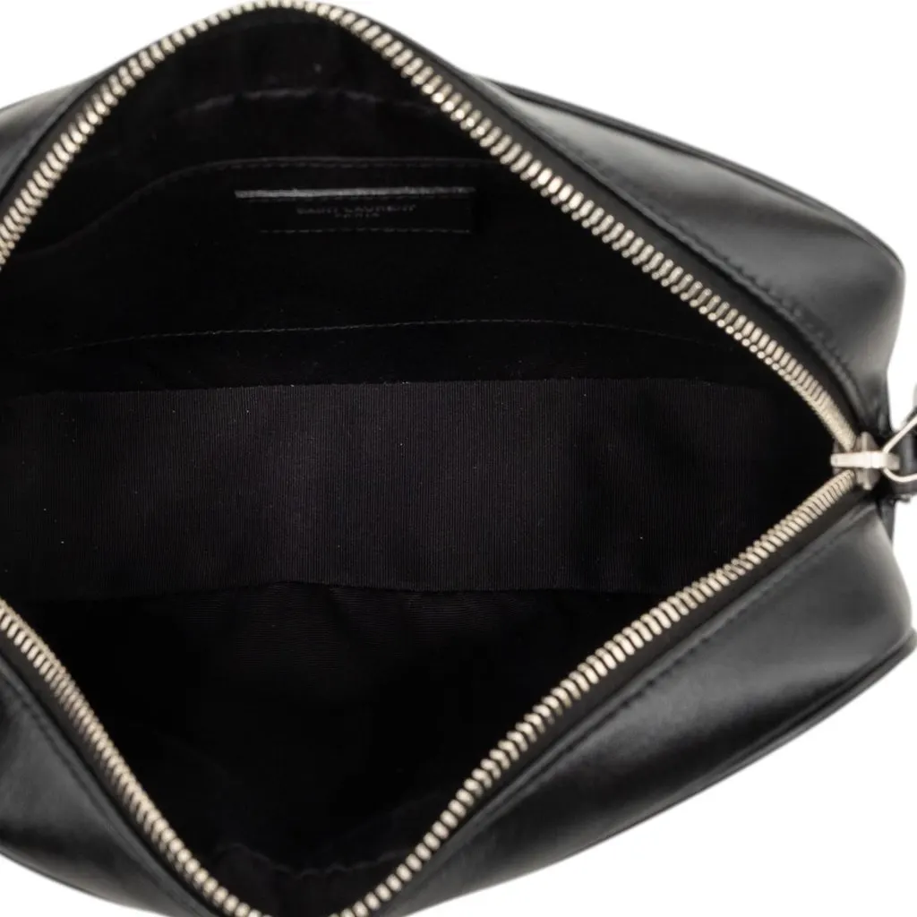 Saint Laurent Calfskin Monogram Star Lou Tassel Camera Bag Black Leather Very good - Model View